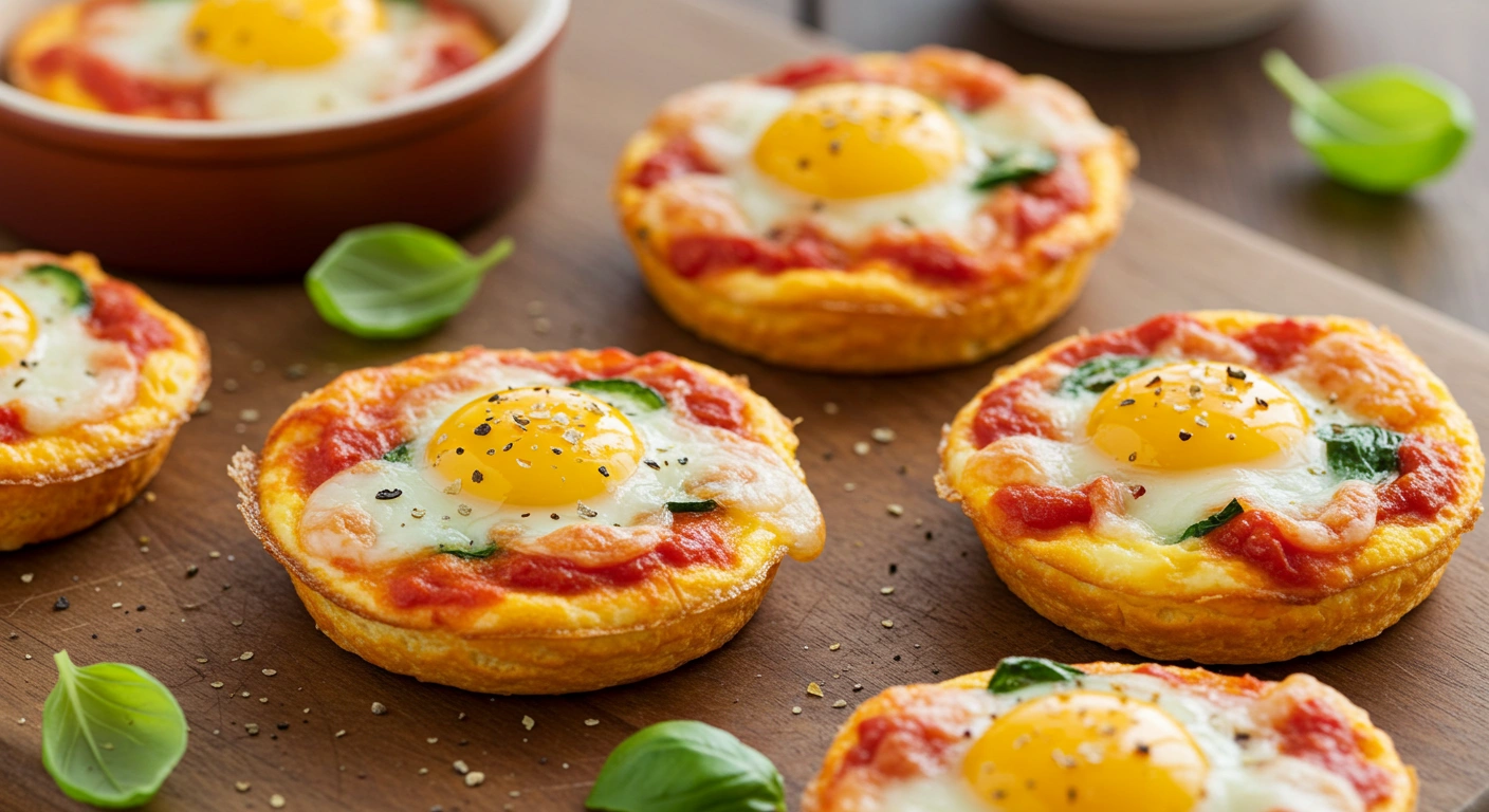 Mini Pizza Eggs - secondary view